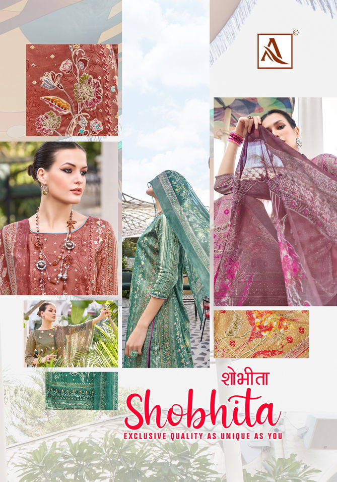 Shobhita By Alok Jam Printed Dress Material Wholesale Suppliers In Mumbai